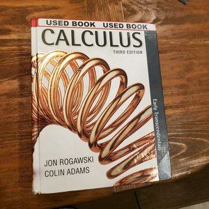 Calculus Early Transcendentals Third Edition textbook  Jon Rogawski, Colin Adams